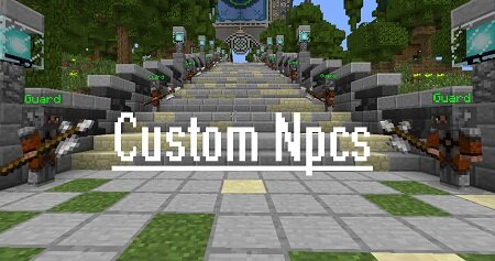 Custom NPC  Minecraft 1.7.10