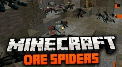  Ore Spiders  Minecraft [1.7.10]